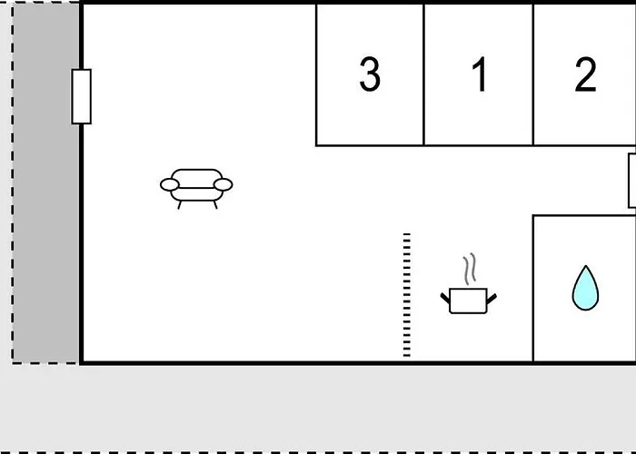 Ravnen Hébergement de vacances Hasle